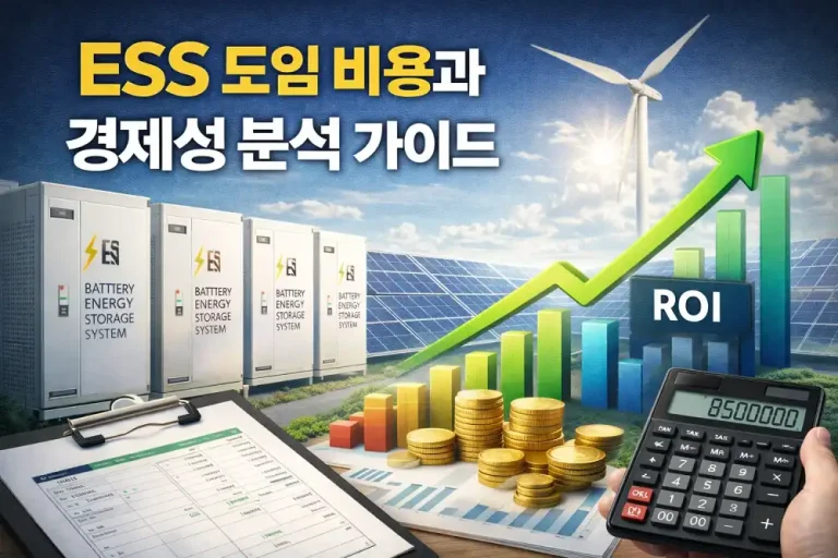 ESS 도입 비용과 경제성 분석 가이드