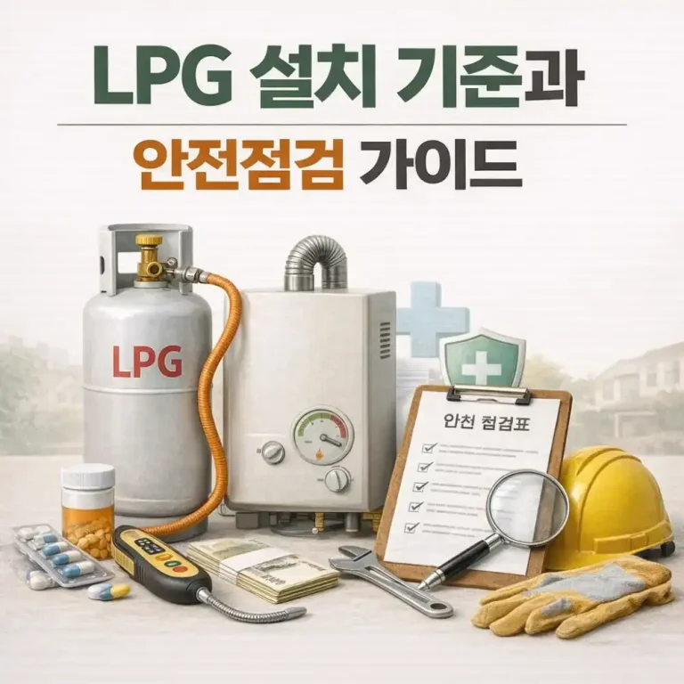 LPG 설치 기준과 안전점검 가이드