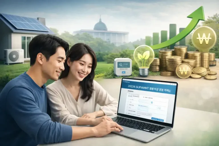 2026년 정부 에너지 지원사업 신청 가이드
