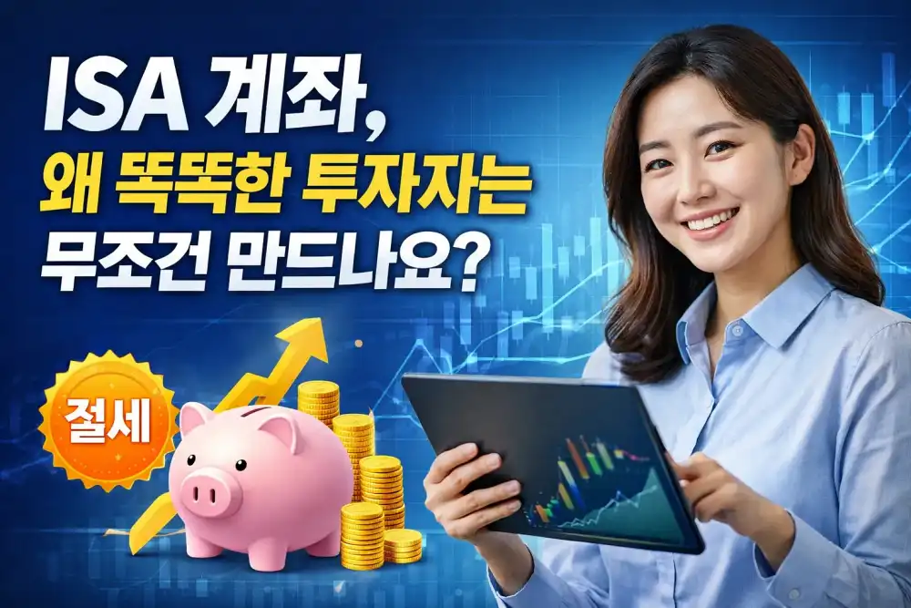 ISA 계좌, 왜 똑똑한 투자자는 무조건 만드나요?