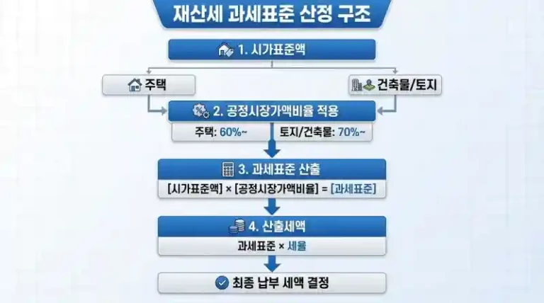 재산세 과세표준 계산과 납부 할인