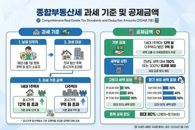 종합부동산세 과세 기준과 절세 포인트, 2026년 완벽 정리