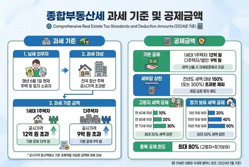 종합부동산세 과세 기준과 절세 포인트, 2026년 완벽 정리