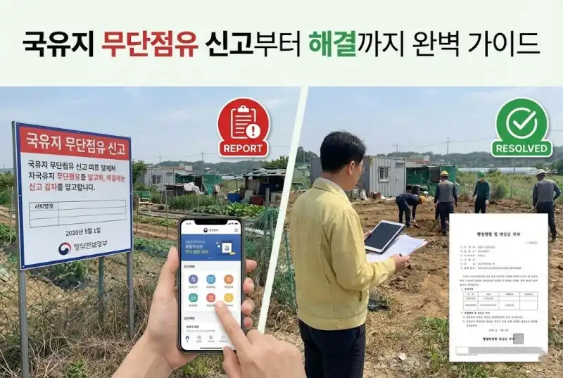 국유지 무단점유 신고부터 해결까지 완벽 가이드
