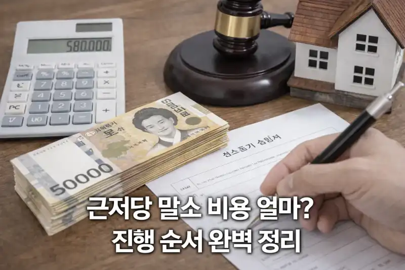 근저당 말소 비용 얼마? 진행 순서 완벽 정리