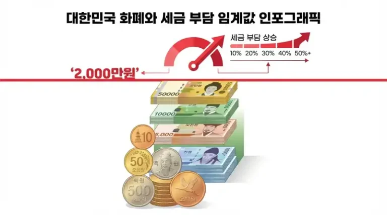 배당소득 2천만원 넘으면 세금이 이렇게 달라집니다