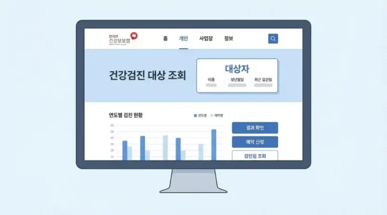 국가건강검진 대상자 조회 직접 해봤더니, 모르면 손해인 항목들