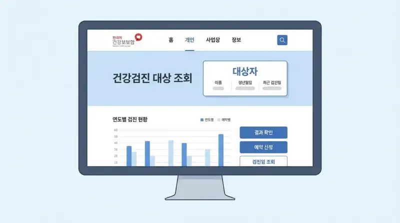 국가건강검진 대상자 조회 직접 해봤더니, 모르면 손해인 항목들