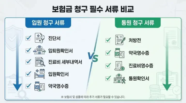 입원·통원 실비 청구할 때 몰랐다간 보험금 절반도 못 받습니다