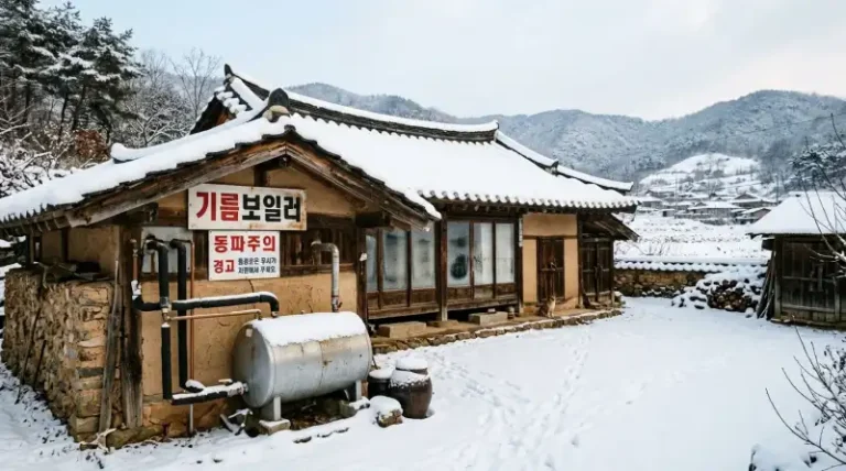 농촌 단독주택 난방비, 보일러 하나 바꿨더니 월 30만 원이 줄었습니다