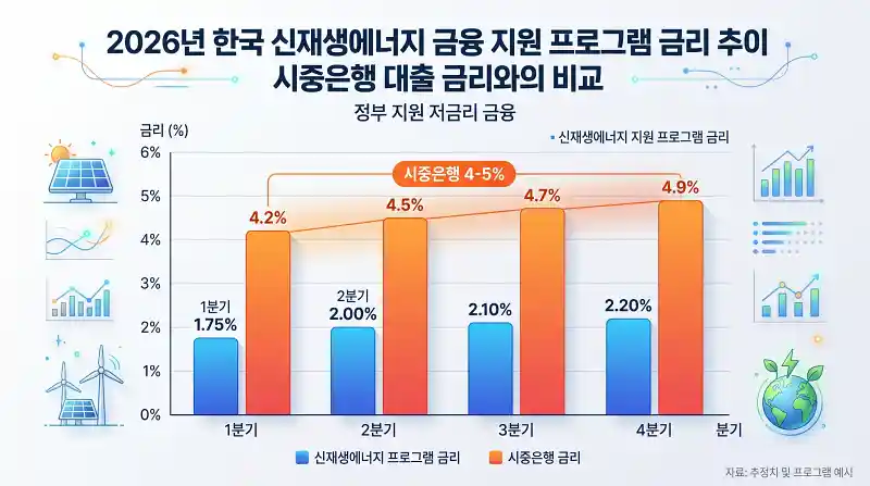 2026년 신재생에너지 금리 변동 차트