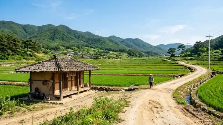 농지 옆 소규모 체류형 쉼터