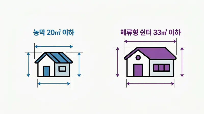 면적 비교 인포그래픽