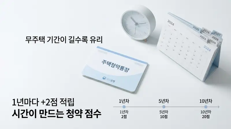 시간 누적 미니멀 플랫레이 구성