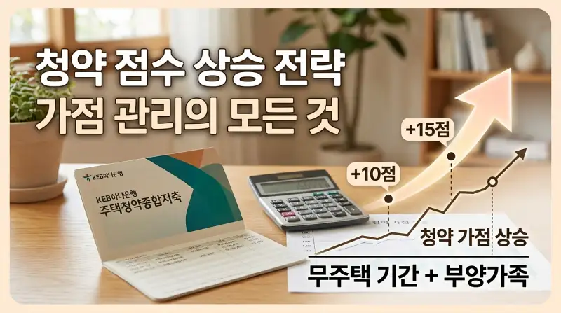 청약 점수 상승 전략 라이프스타일 사진