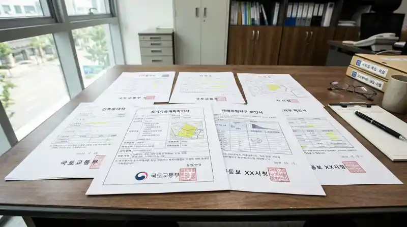 토지 이용 관련 서류