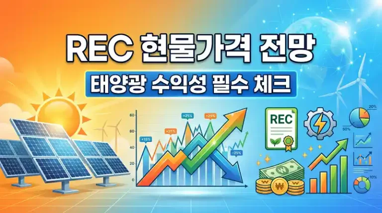 REC 현물가격 전망