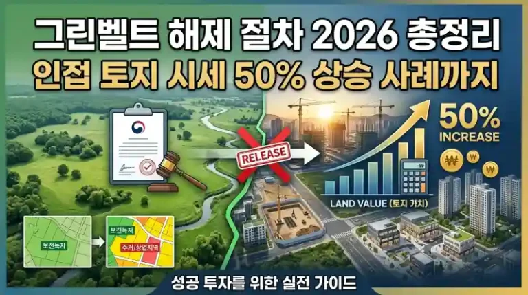 그린벨트 해제 절차 2026 총정리