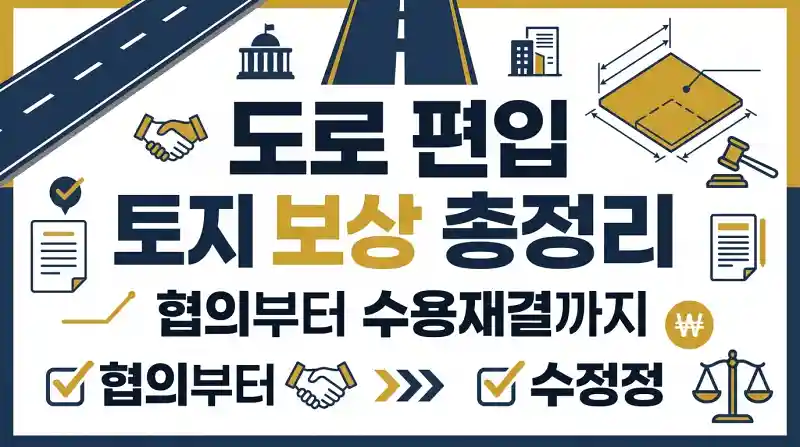 도로 편입 토지 보상 총정리