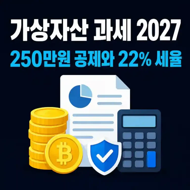 가상자산 과세 2027 시행