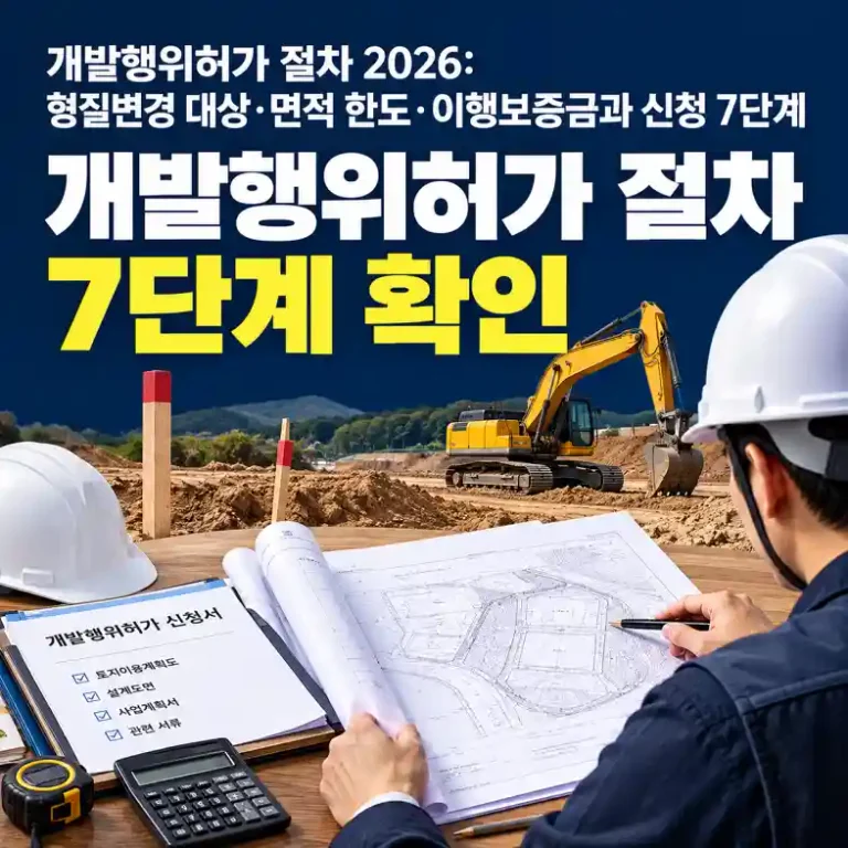 개발행위허가 절차